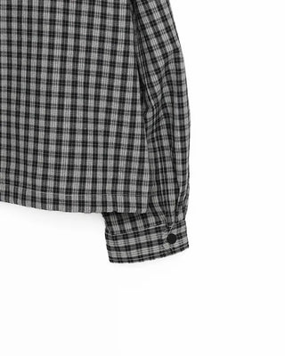 Checked string jacket
