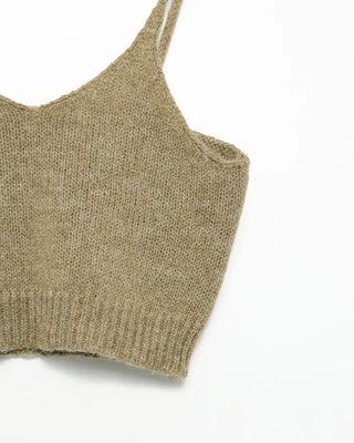 Camisole knit vest
