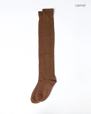 Ribbed Over-Knee Socks