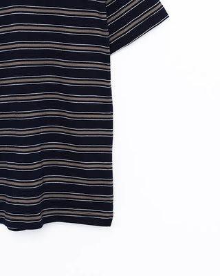 Color border half-sleeve T-shirt
