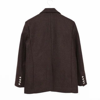 Stitch wool jacket