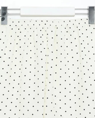 Polka Dot Half-Sleeve Shirt & Shorts Pajama Set