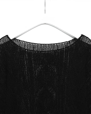 Wave sheer knit