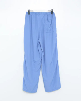 Side Lace Line Nylon Easy Pants