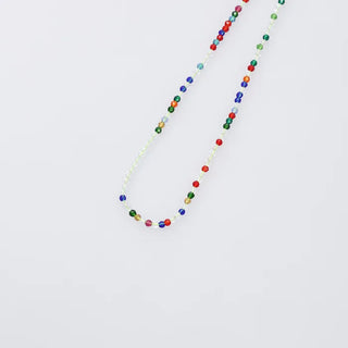 Double Bead Set Necklace