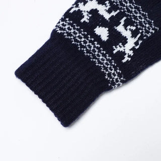 Deer print gloves (touchscreen compatible)