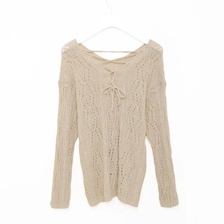 Loose crochet knit