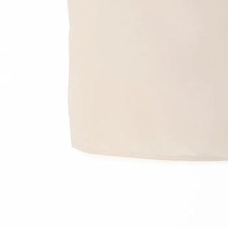 V-neck satin sleeveless top