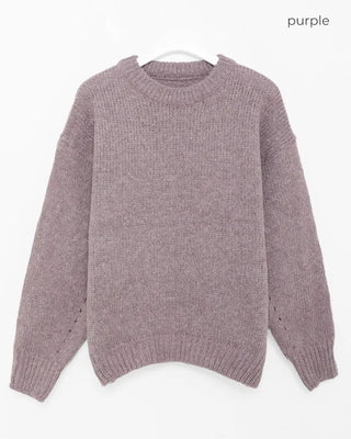 Round neck knit