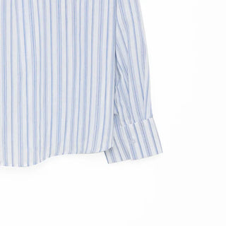 Oversized striped shirt