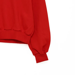 Voluminous Cropped Sweatshirt