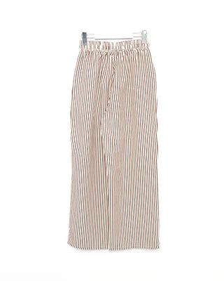 Wrinkle Wide Stripe Pants