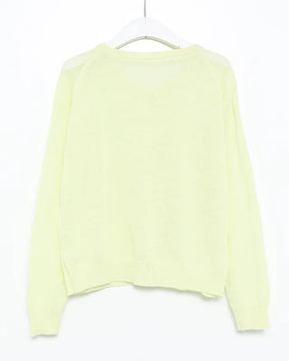 Color pendant accent summer sheer knit