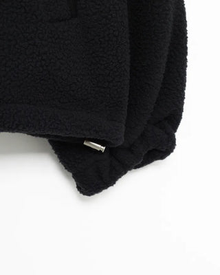 Half-neck button fleece