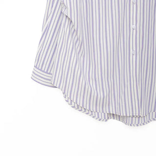 Oversized striped shirt