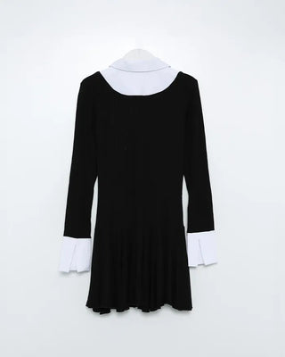 Shirt layered dress