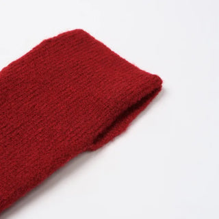 Wool spun scarf