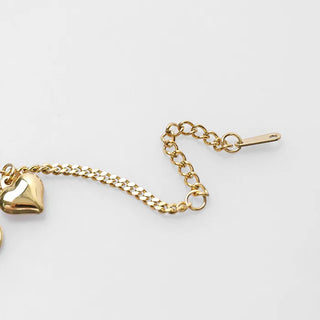 Heart Chain Bracelet