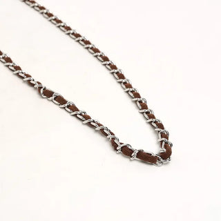 Chain strap square bag