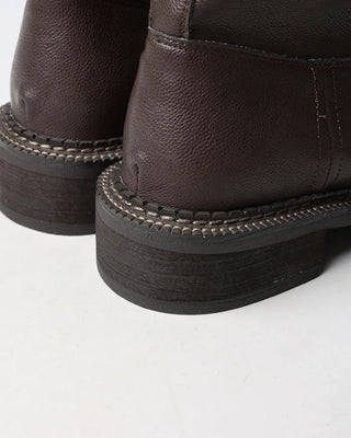 Lace-up Tanker Long Boots
