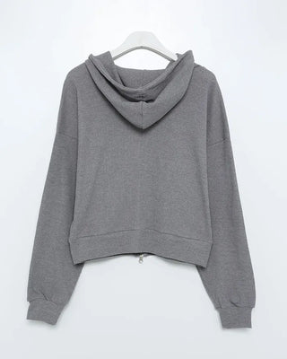 Waffle Double Zip Hoodie