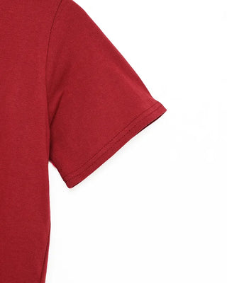 Ester Pattern Patch Half T-Shirt
