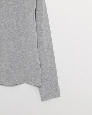 Brushed Cotton Loose Long-Sleeve T-Shirt