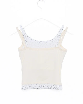 Flower Lace Layered Sleeveless