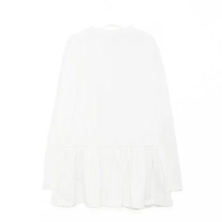 Frilled Hem Basic Tunic
