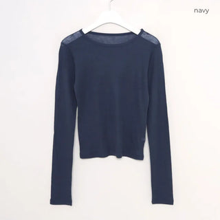 Basic Tencel Long T-Shirt