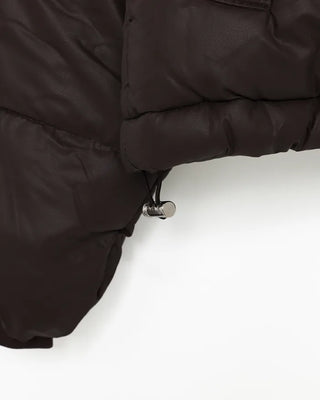 High neck simple padding