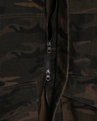 Cotton hooded jacket