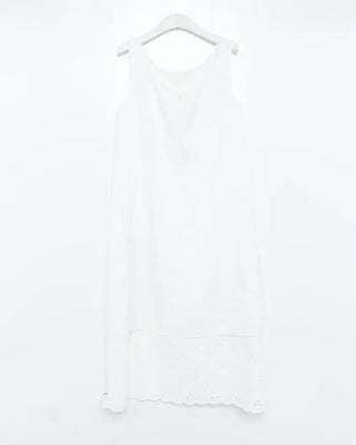 Perforated lace dress