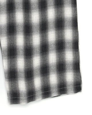 Checked Banding Pants