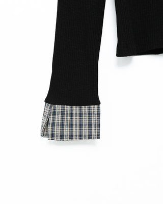 Checkpoint knit cardigan