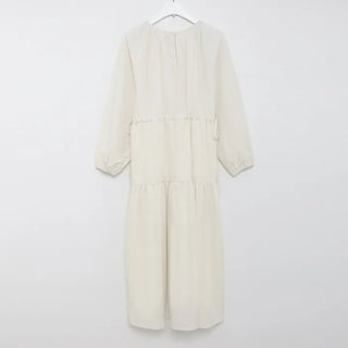 Shirred String Long Dress