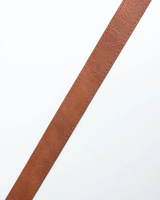 Antique round buckle belt