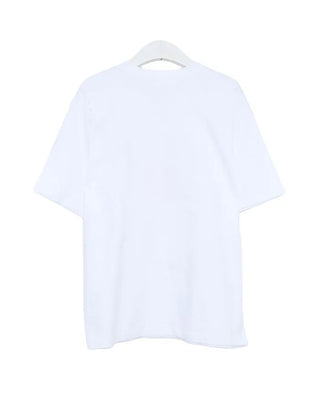 Loose-fitting printed short-sleeved T-shirt