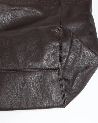 Big leather tote bag