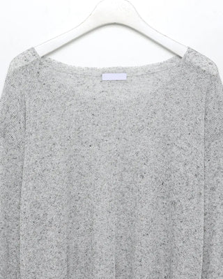(Unisex) Boat Neck Knit T-Shirt