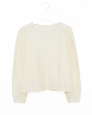 Bustier blouse layered set