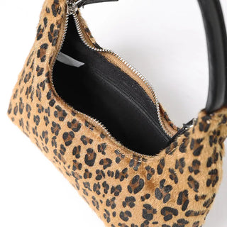 Leopard print tote bag