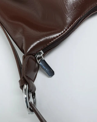 Soft mini shoulder bag