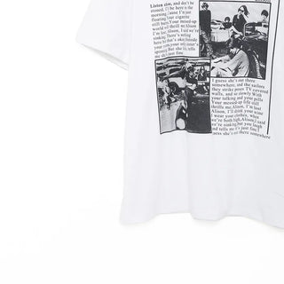 slowdive printed short-sleeved T-shirt