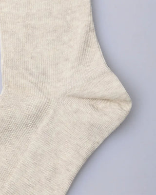 Warm-colored simple socks