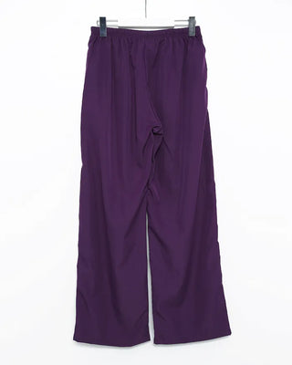Wood Bead Nylon Easy Pants