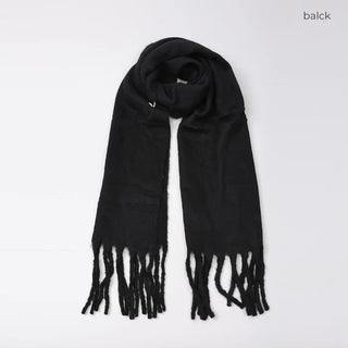 Plain Long Hairy Scarf