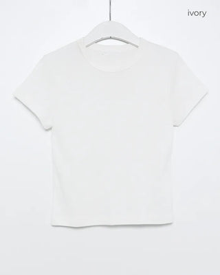 Basic French Sleeve T-Shirt