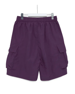 Belted cargo Bermuda shorts