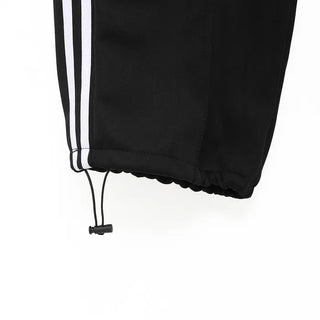 Center pleat jogger track pants